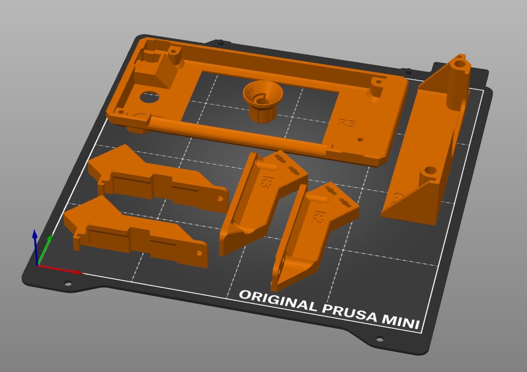 Prusa MK3S+ to MK4 3D Printer Printed Parts Upgrade Kit - Etsy