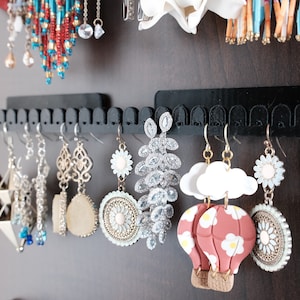 Wall Mounted Earring Display