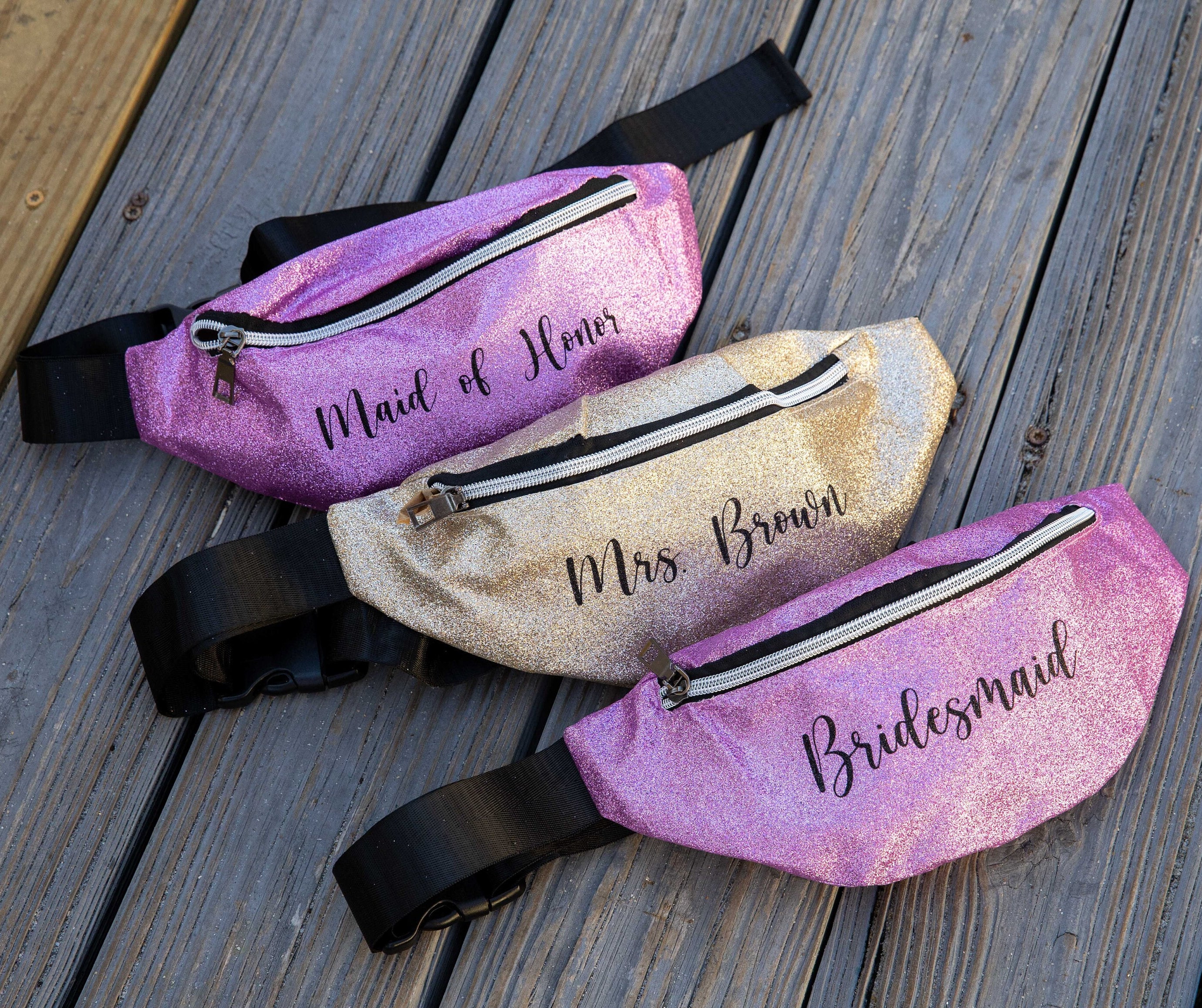 Bling sequin fanny pack discount