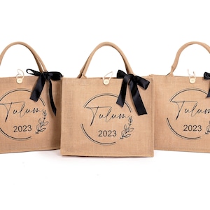 Personalized Bridesmaid Tote Bag: Custom Wedding Party Gift