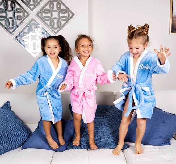 Custom Kids Spa Robes Sleepover Party Robes for Kids - Etsy Singapore