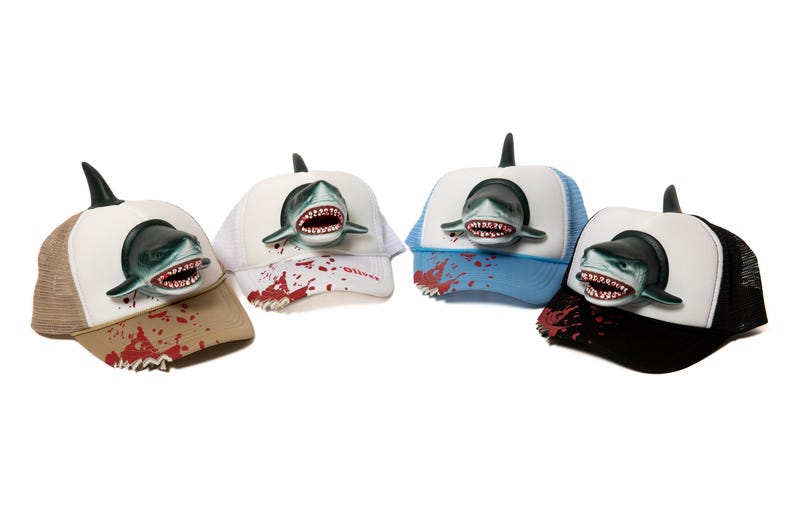 Custom Fish Caps, Men's Fish Trucker hat, Men's Trucker hat shark, Men's shark baseball caps, Men's fishing caps, Gift for him, Fishing Gift image 19