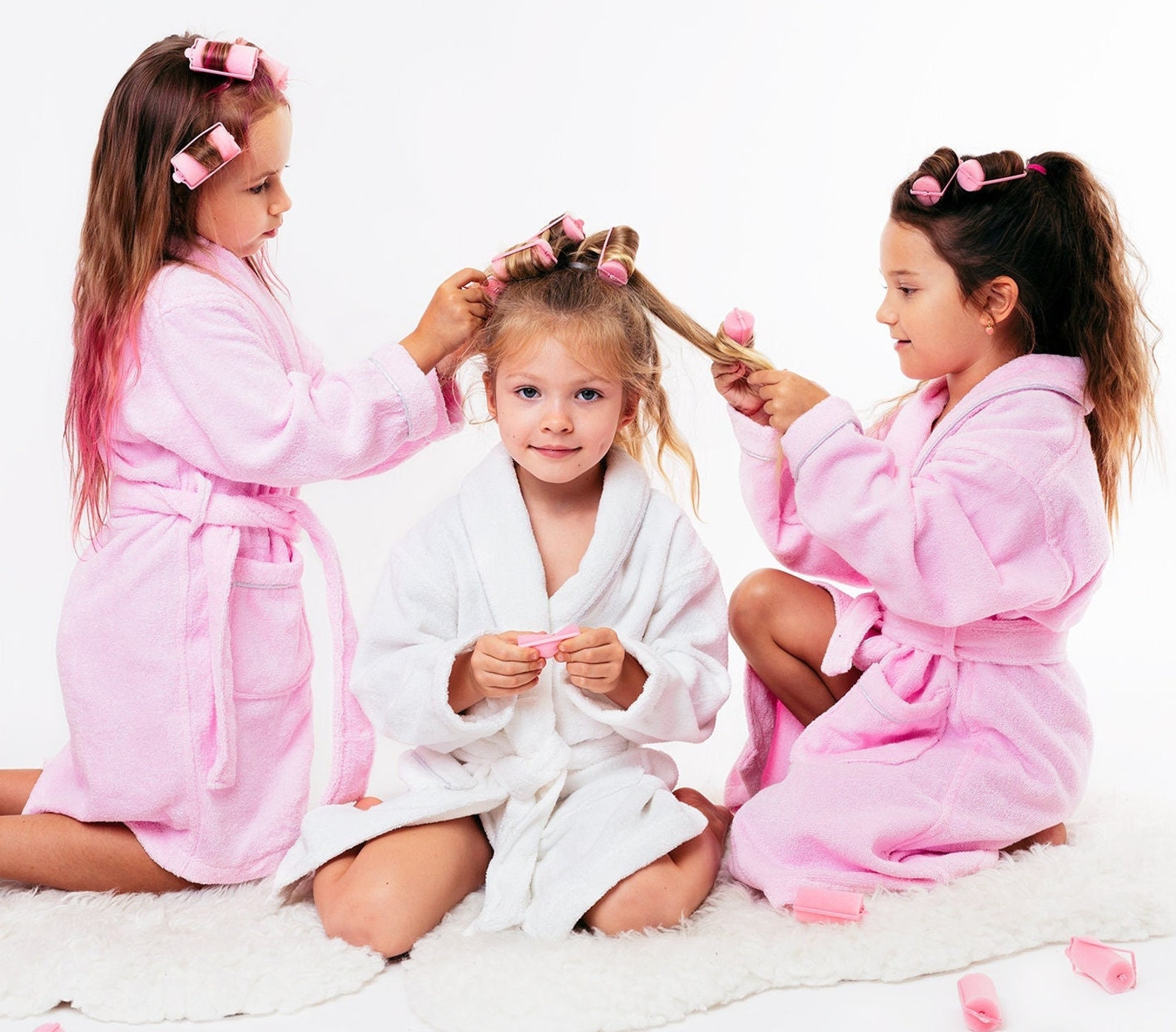 Custom Spa Party Bathrobes for Kids Birthday Party Bathrobes Etsy