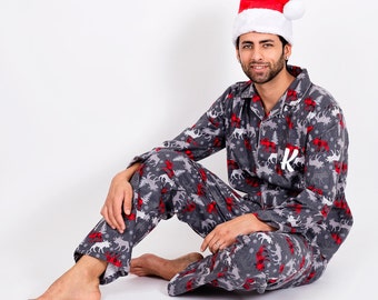 Pijama Party Pijamas De Navidad Chistosas Pijama Con Estampado De