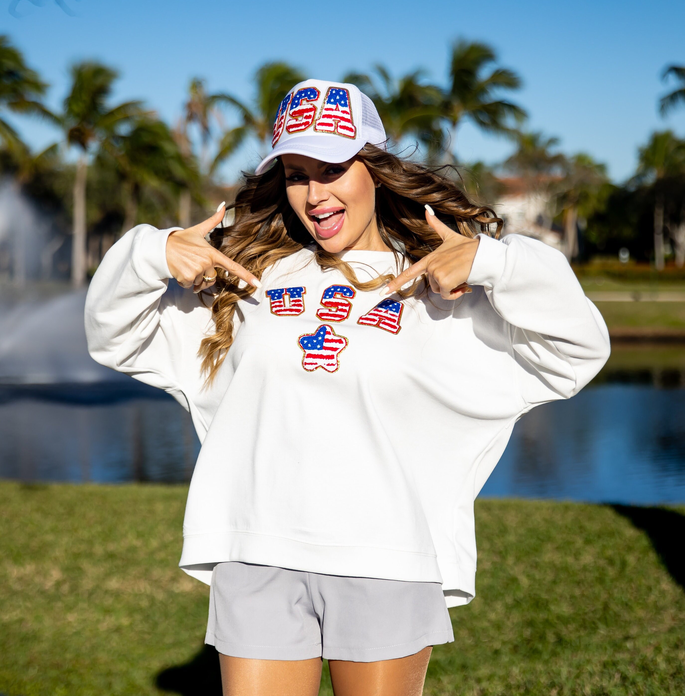Custom USA Flag Trucker Cap: 4th of July Patriotic Gift - Etsy