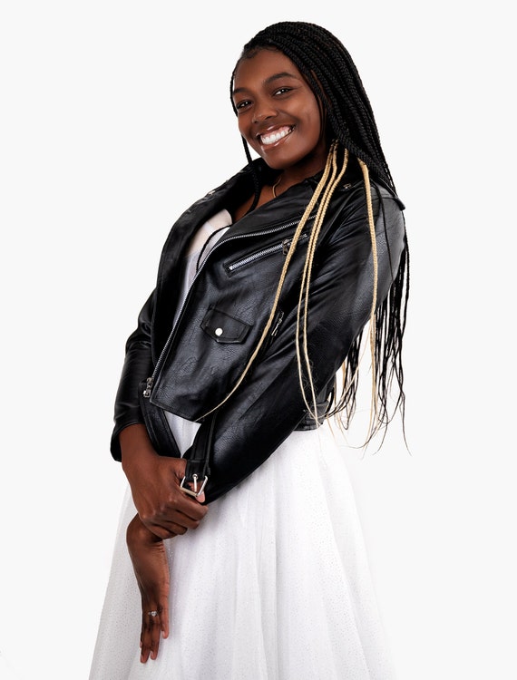 Custom faux top leather jackets