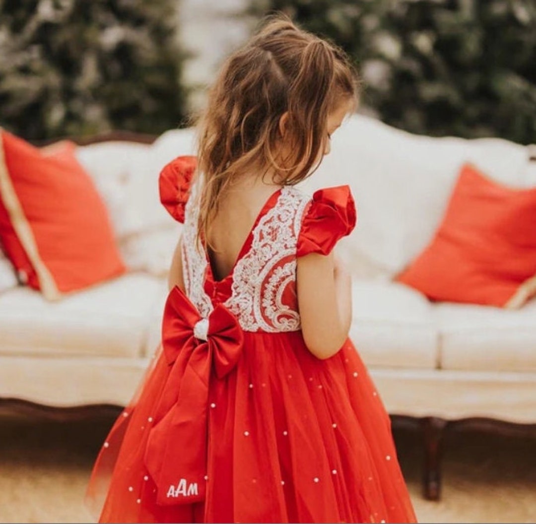 Robe Bébé Lolita Fraise Rouge à Carreaux - Taille 2T/3T, Neuve Avec étiquettes