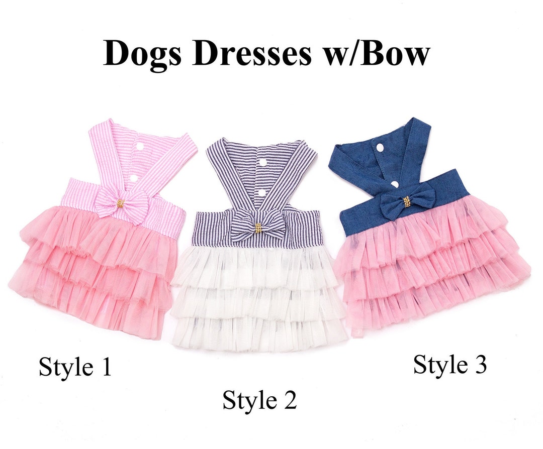 Custom Dogs Wedding Dress Custom Dog Clothing Cats Dress Etsy