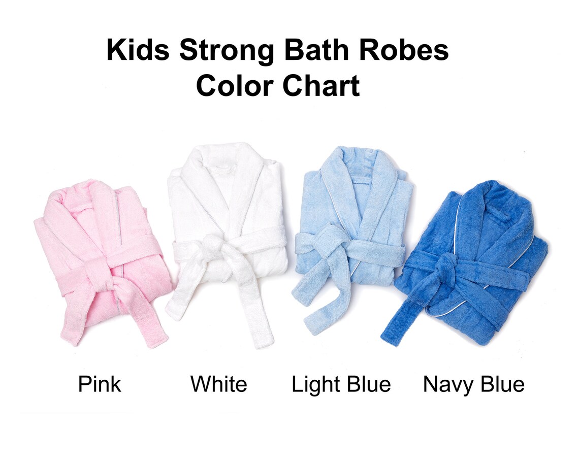 Custom Spa Party Bathrobes for Kids Birthday Party Bathrobes Etsy