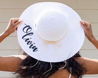 Custom sun hats, Bridesmaid gifts, Maid of Honor gift, Bridesmaid Hats, Bride Hat, Bride gift, Bridal shower gift, Personalized hat-shell,A