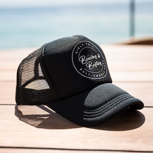 Custom Trucker Cap: Personalized Bachelorette Party Hats