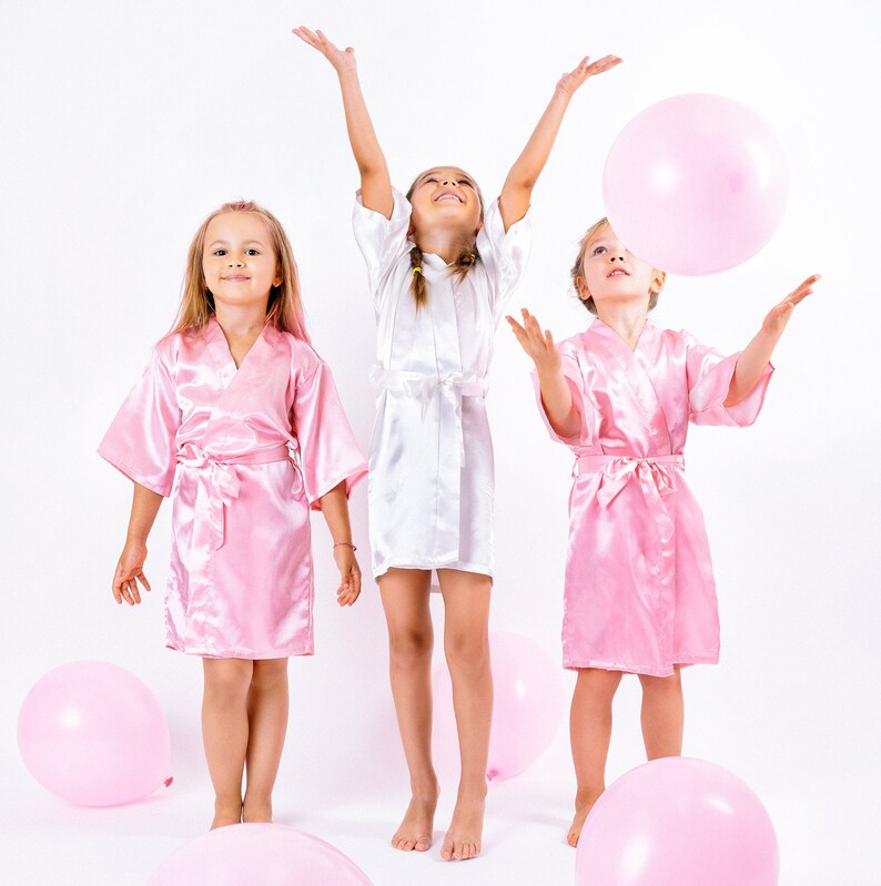 Birthday Kids Robes Robes for Girls Kids Spa Party Robes Etsy
