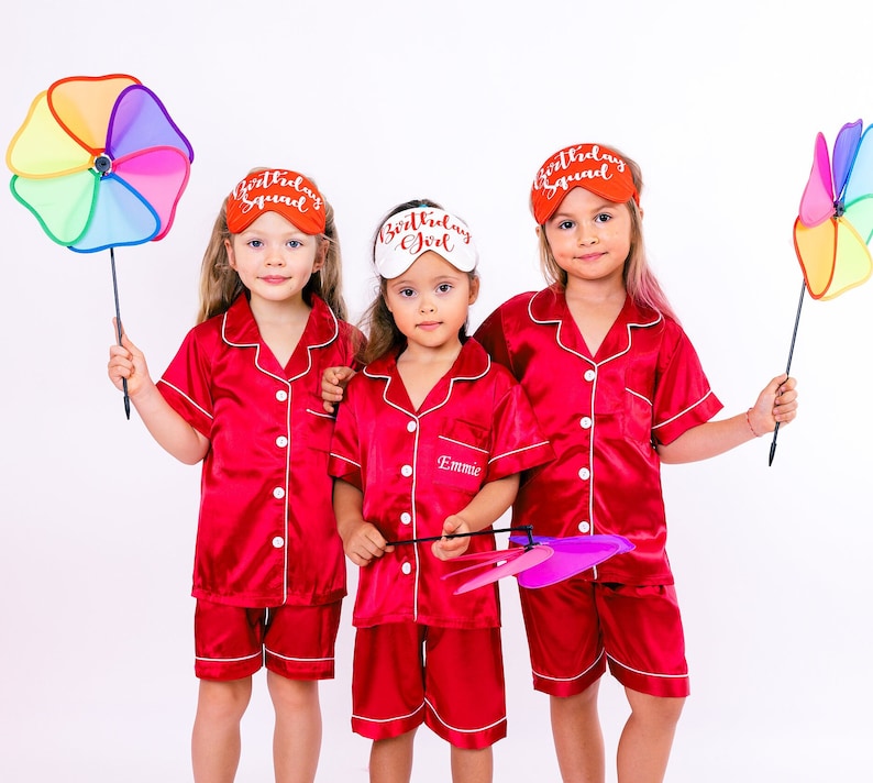 Sleep Masks for Kids Party Sleepover Partycustomized Sleep Etsy