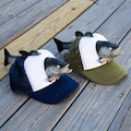 Custom Fish Caps, Men's Fish Trucker hat, Men's Trucker hat shark, Men's shark baseball caps, Men's fishing caps, Gift for him, Fishing Gift