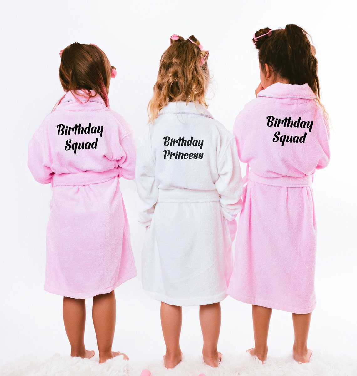 Custom Spa Party Bathrobes for Kids Birthday Party Bathrobes Etsy