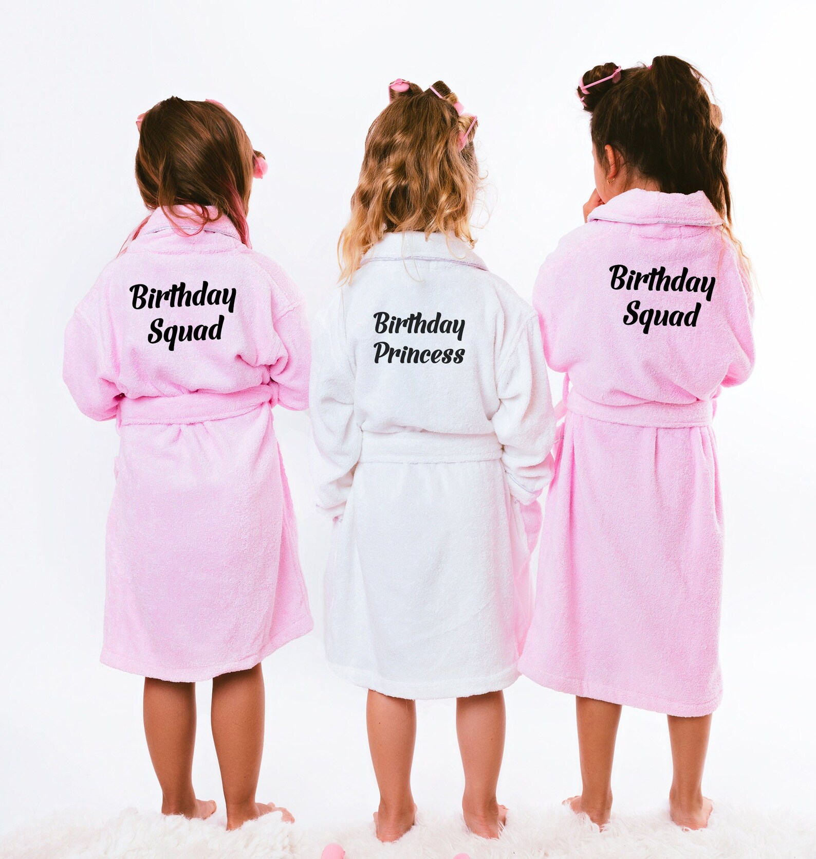 Custom Spa Party Bathrobes for Kids Birthday Party Bathrobes Etsy