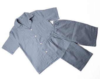 70% OFF Personalized Organic Cotton Men's Pajama Set: Lightweight Sleepwear
