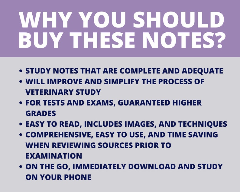Formula Cheat Sheet Study Notes Veterinary Reference Vet Etsy Canada