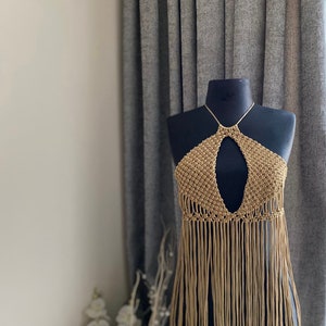 Macrame Beachwear,macrame dress, birthday dress, shiny material, crazy party dress, festival dress, fringed dress, black dress, boho dress,