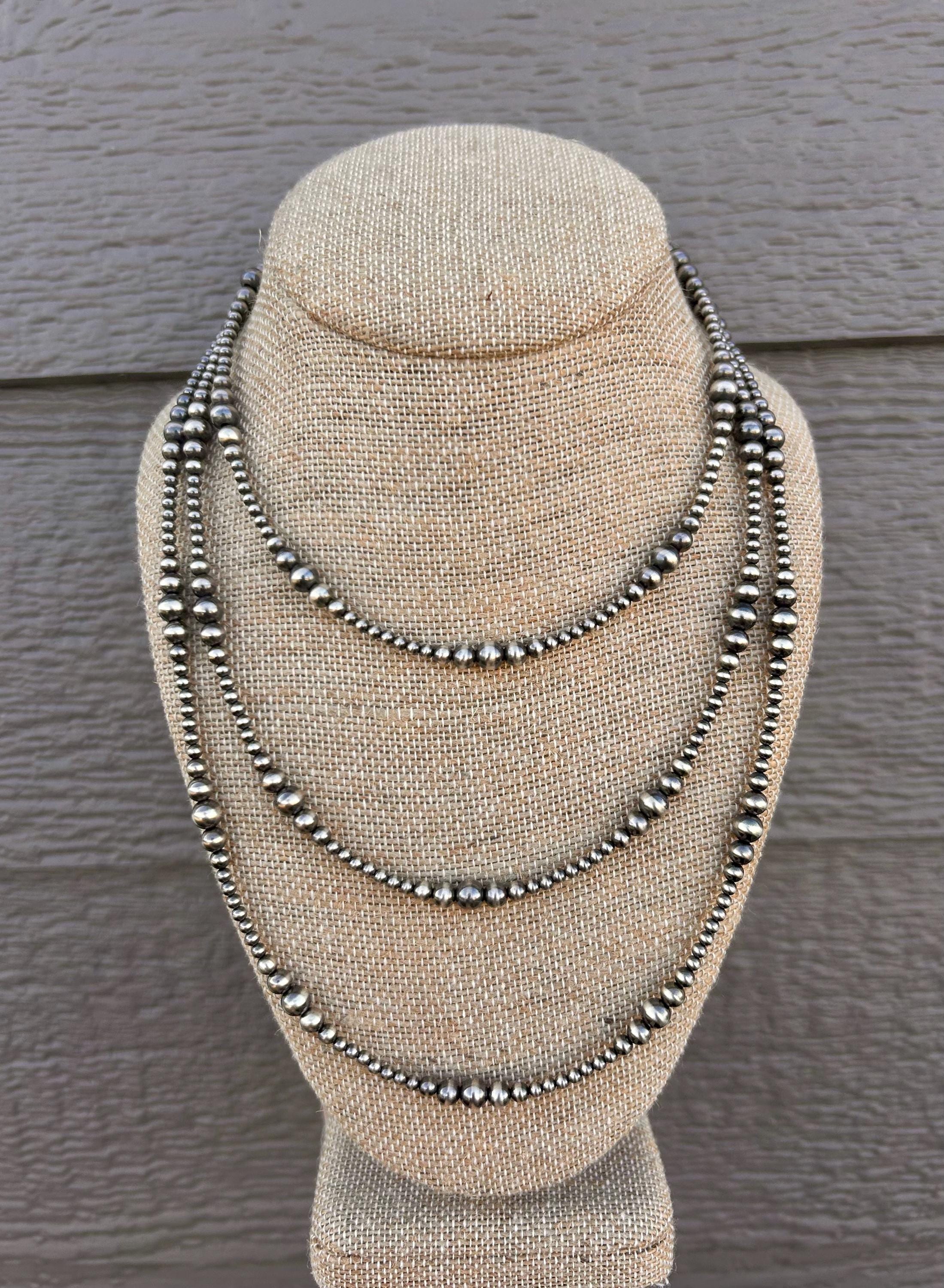 Navajoo Pearl Necklace - Etsy