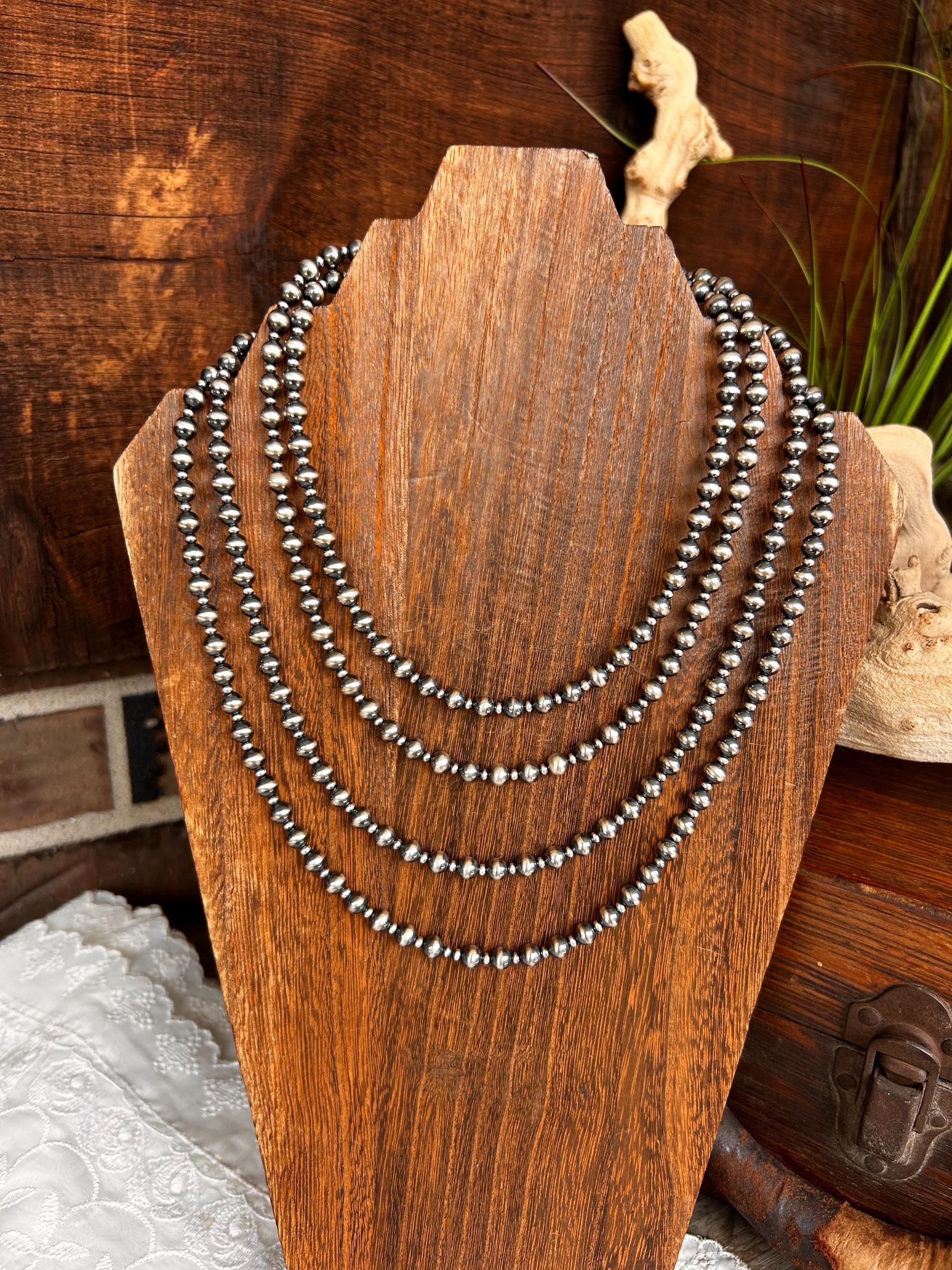 ネックレス・チョーカー SK8ER ROCK Pearl Points Wooden Beads Necklace Wood sk8errock KR l 스케이터락