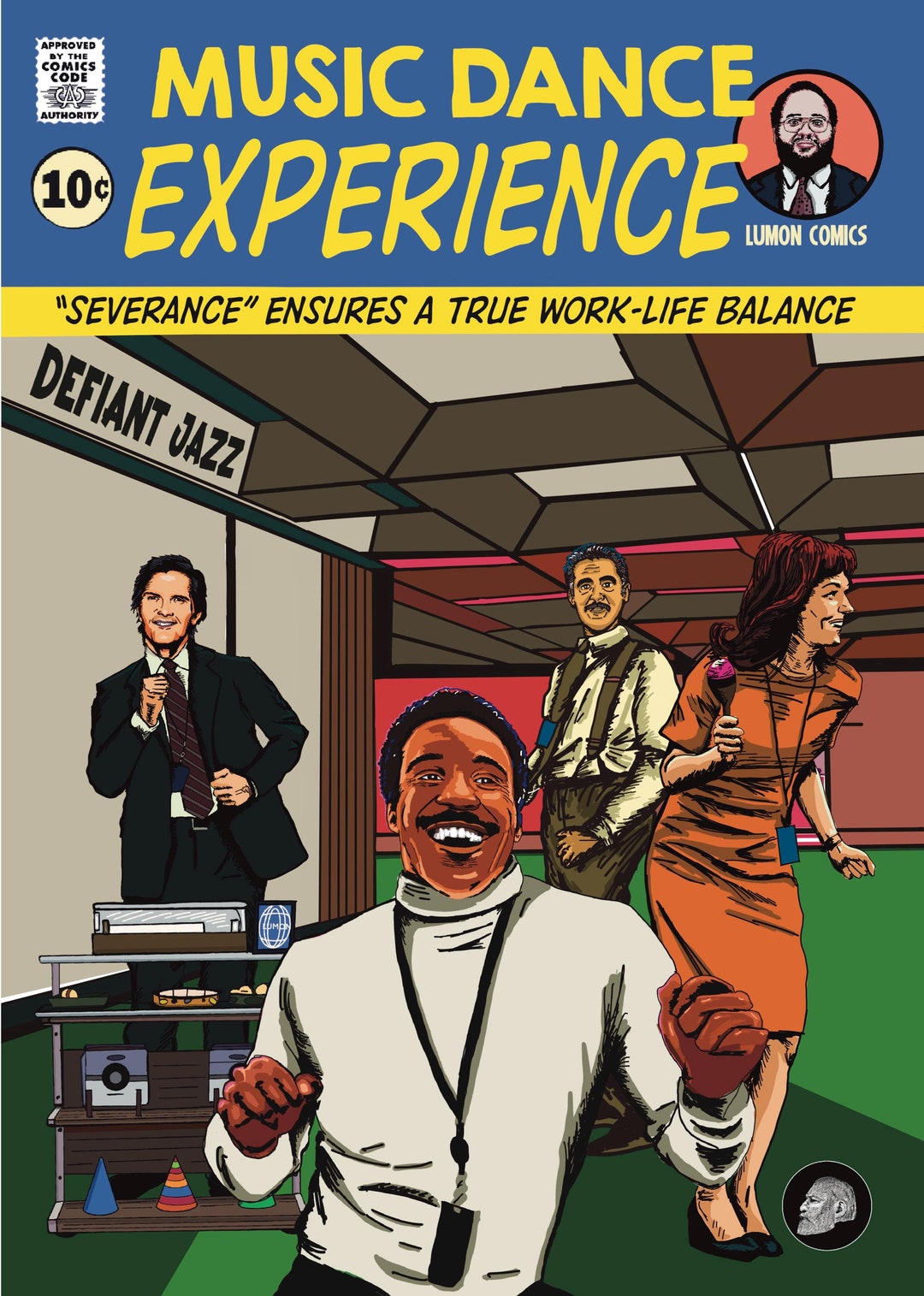 Severance Music Dance Experience! Original Art Prints (available in A4
