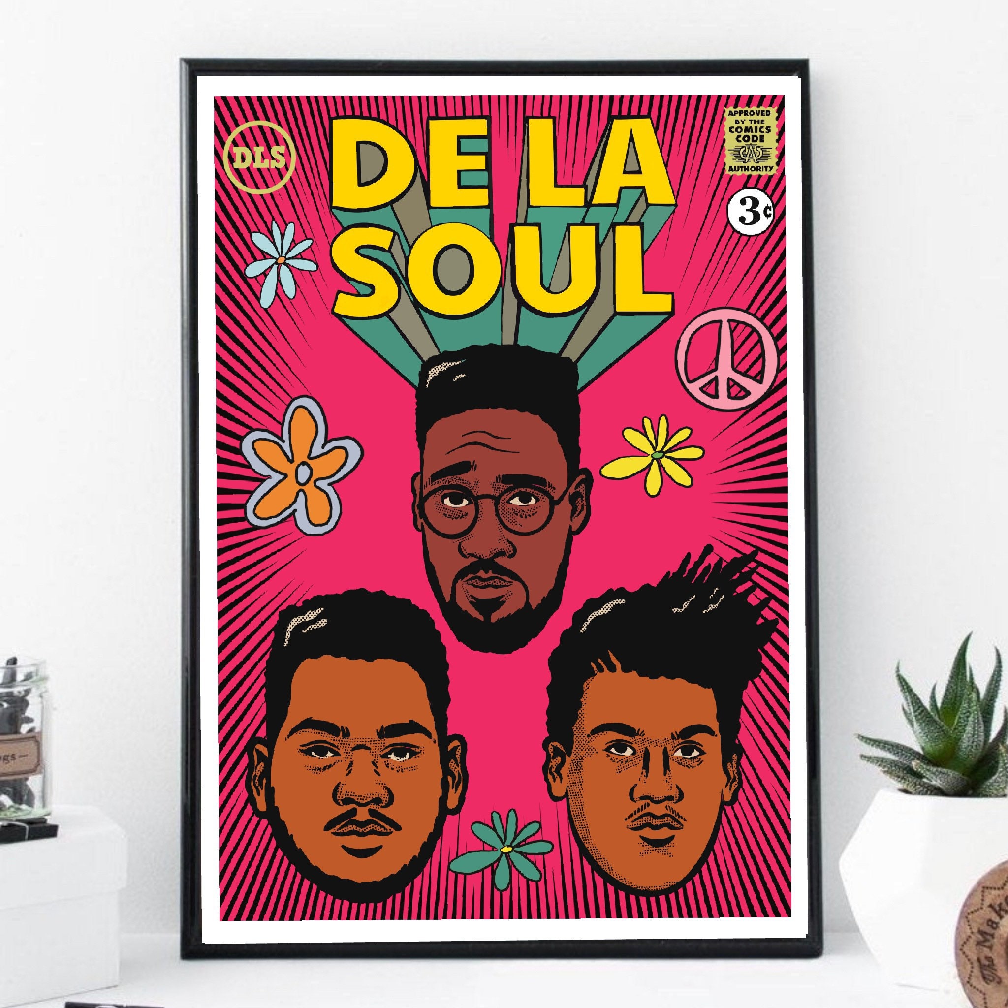 De la soul poster - Etsy 日本