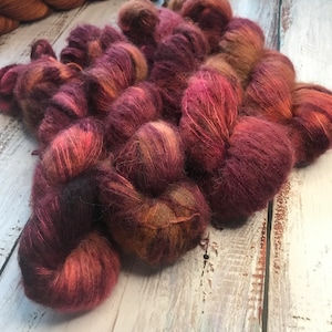 LADY OF AUTUMN - Suri Silk Lace Weight Yarn