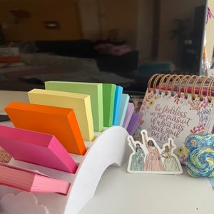3D Printed Post-It Holder 100 sheet Post-Its