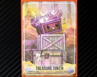 MTG Mimic Treasure Token (Set of 2)