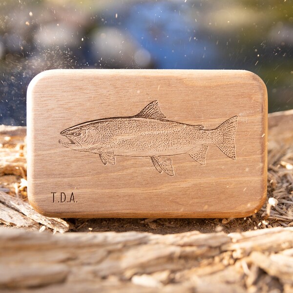 Wood Fly Boxes Etsy