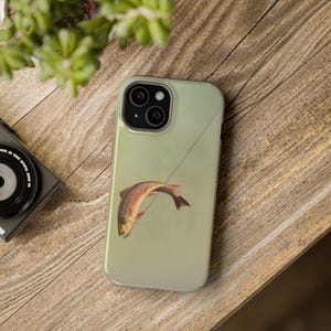 Handyhülle Fliegenfischen vintage Iphone/Samsung