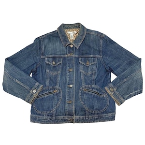 ジャケット・アウター 90s chico's design denim jacket y2k Vintage 90s 2000s Y2K CHICO'S Denim Embroidered Jacket