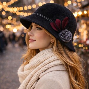 Floral Bowler Hat - Etsy display picture 3