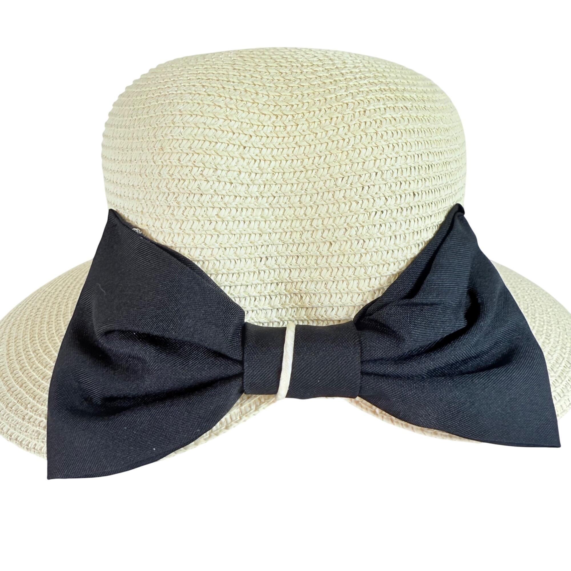 Vintage Royal Road Trading Co Black Straw Hat $_57.JPG?set_id=880000500F main image 4