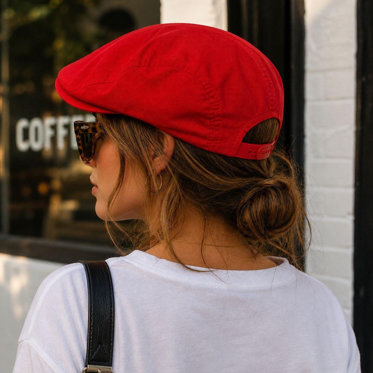 Y2K Adora Wool Patchwork Newsboy Cap Hat Multicolor Pink Blue Black Floral Brim Textured Patchwork Hatteras - Tweed Plaid Peaky Blinders Hat  main image 4