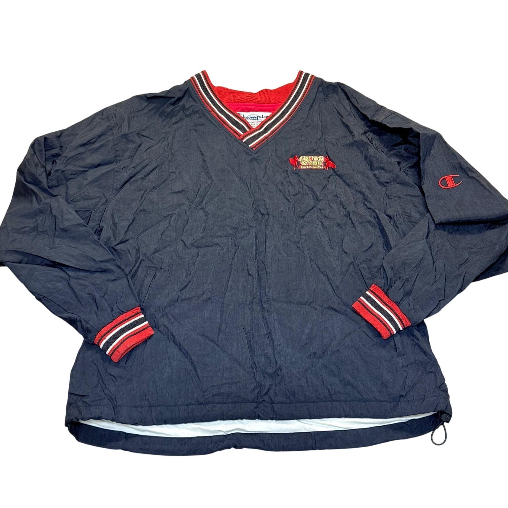 ジャケット・アウター 90supremestreethiphoplevistussychampion Vintage CHAMPION Jacket Men's Size XL Windbreaker Ski Winter