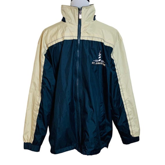 St Augustine Lighthouse Windbreaker Jacket Mens S… - image 1