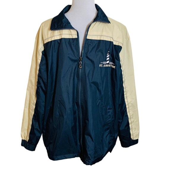 St Augustine Lighthouse Windbreaker Jacket Mens S… - image 2
