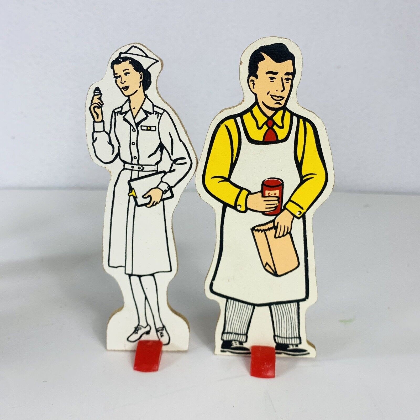 VTG Judy Story Set van 8 staanders voor buurtwerkers educatieve  verzamelobjecten jaren 60 - Etsy België, image size:1600x1600