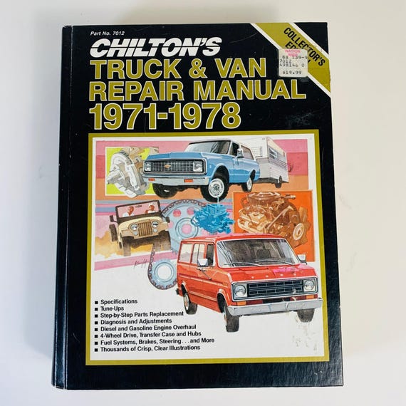 Chilton's Truck Repair Manual, 1961-71 Repair Manuals | PDF
