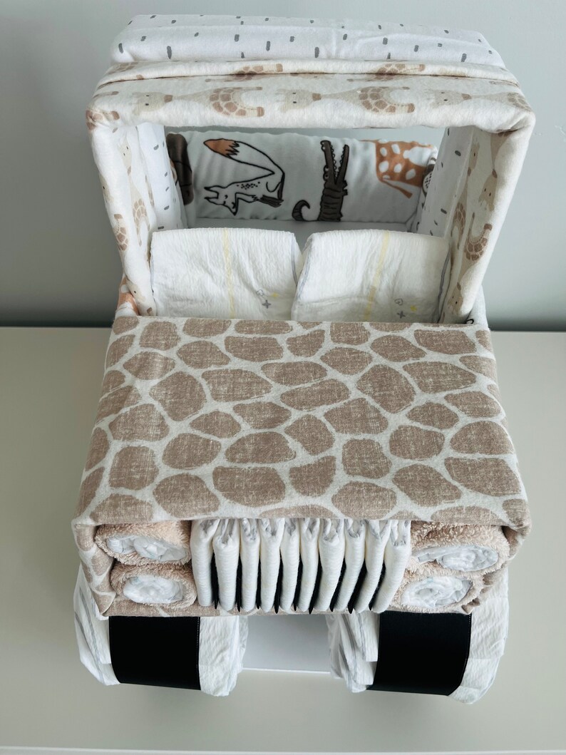 Zoo Diaper Jeep Safari Theme Baby Shower Giraffe Diaper Etsy