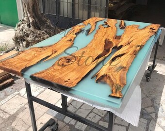 Tavolo in resina epossidica, tavolo da pranzo in legno e resina epossidica, tavolo in resina epossidica, tavolo da pranzo in resina epossidica, tavolo in resina epossidica, tavolo in legno e resina epossidica