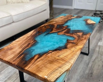 Epoxy Table, Wood Epoxy Dining Room Table Resin River Table, Epoxy Dining Table, Epoxy Resin Table Wood Resin Table, Epoxy Wood Dining Table