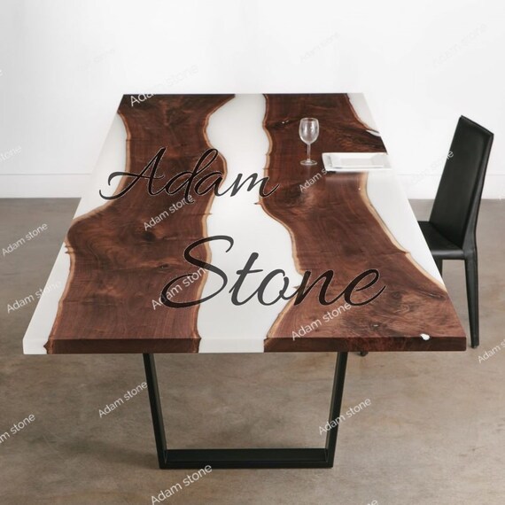 Epoxy Dining Table Epoxy Resin Table Epoxy Table Top River Etsy