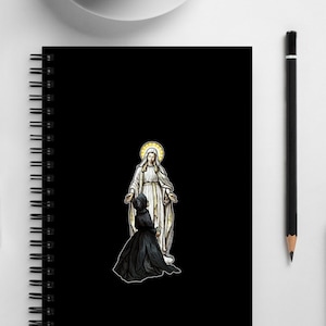 Our Lady of Champion, Our Lady of Good Help, Virgin Mary, Catholic Spiral notebook