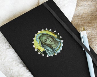 Our Lady of Good Help, Our Lady of Champion, Virgin Mary, Catholic Hardcover bound notebook