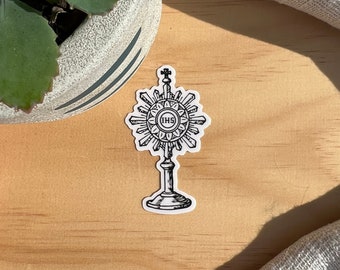 Catholic Mass, First Holy Communion, Catholic, Jesus Christ, 3 INCH die cut Sticker