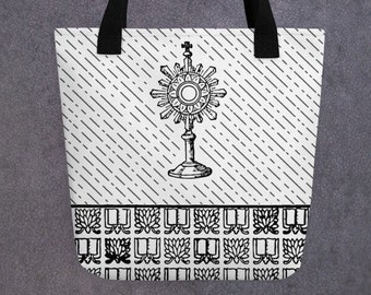Holy Communion, Eucharist, Adoration Bag, Catholic Mass Tote bag