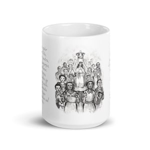 Salve Regina Our Lady Catholic Virgin Mary Processional 11 or 15 OZ Mug